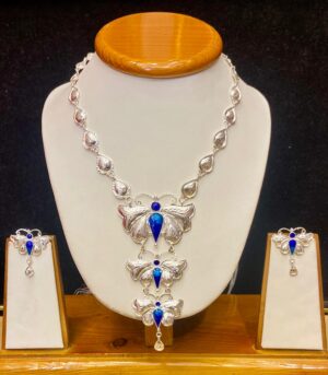 92.5 Pure Silver Butterfly Design Sitahar (CN21)