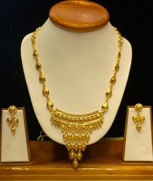 Drop Desgin Round Shape Necklace