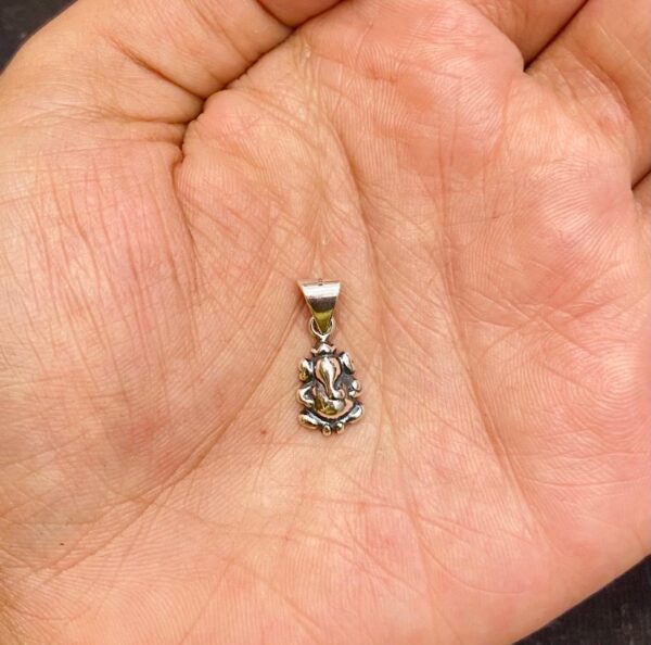 WhatsApp Image 2025-11-19 at 6.51.02 PM (1) 92.5 Pure Silver Artistic Ganesh Pendant (without chain)