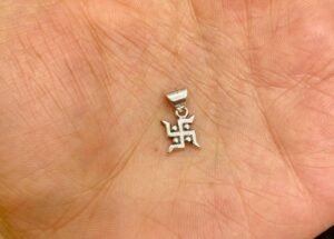 WhatsApp Image 2025-11-19 at 7.01.48 PM 92.5 Pure Silver Swastik Sign Pendant (Without Chain)