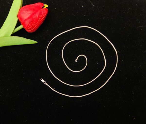 WhatsApp Image 2025-11-22 at 3.56.46 PM 92.5 Pure Silver Long Chain (Size-28") (CN 14)