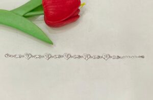 WhatsApp Image 2025-11-22 at 4.47.46 PM 92.5 Pure Silver Heart Design Bracelet (CN 7)