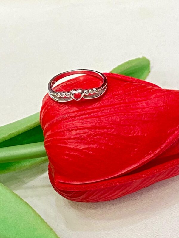 WhatsApp Image 2025-11-22 at 6.24.48 PM 92.5 Silver Stylish Heart Shape Stone Finger Ring (Size-8)