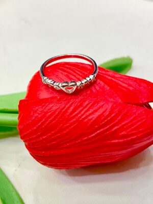 WhatsApp Image 2025-11-22 at 7.23.37 PM 92.5 Silver Heart Design Stone Finger Ring (Size-11)