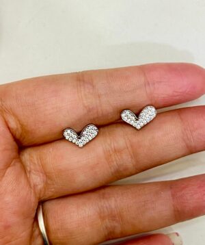 WhatsApp Image 2025-11-24 at 4.52.22 PM 92.5 Pure Silver White Stone Stylish Heart Shape Ear Tops