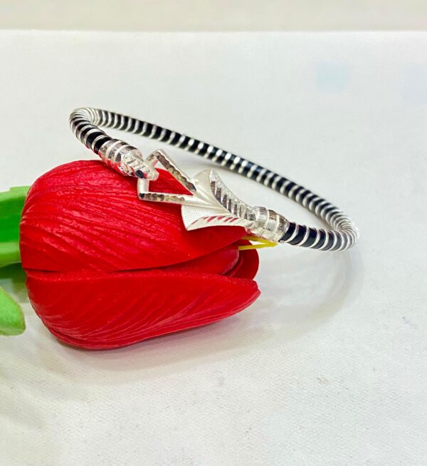 WhatsApp Image 2025-11-24 at 5.09.20 PM 92.5 Pure Silver Stylish Triangle Black Noya (Size-27)