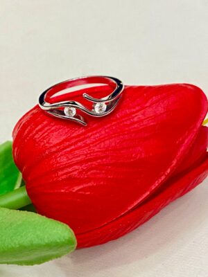 WhatsApp Image 2025-11-24 at 6.04.15 PM 92.5 Silver Stylish Double Stone Kolka Design Finger Ring