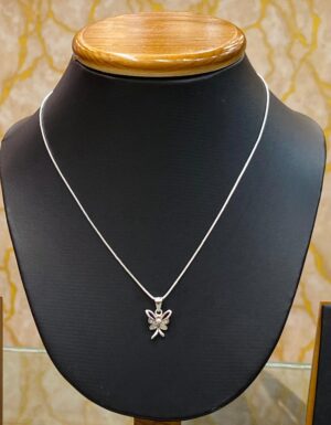 WhatsApp Image 2025-11-25 at 4.10.17 PM 92.5 Pure Silver Angle Design Pendant (Without Chain)