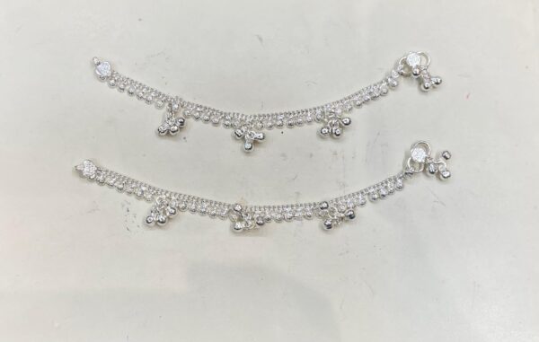 WhatsApp Image 2025-11-25 at 6.52.12 PM 92.5 Pure Silver Beautiful Dot Design Baby Payal (CN 21)