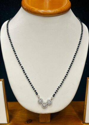 WhatsApp Image 2025-11-27 at 1.48.16 PM 92.5 Pure Silver Triple Round Shape Mangalsutra