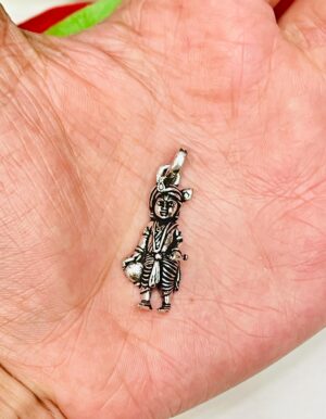 WhatsApp Image 2025-11-27 at 1.58.10 PM 92.5 Pure Silver Little Krishna Medium Pendant (Without Chain)