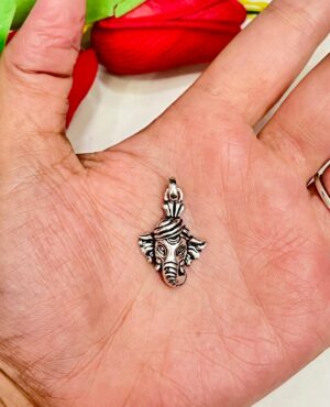 WhatsApp Image 2025-11-27 at 2.09.10 PM 92.5 Pure Silver Beautiful Ganesh Medium Pendant (Without Chain)