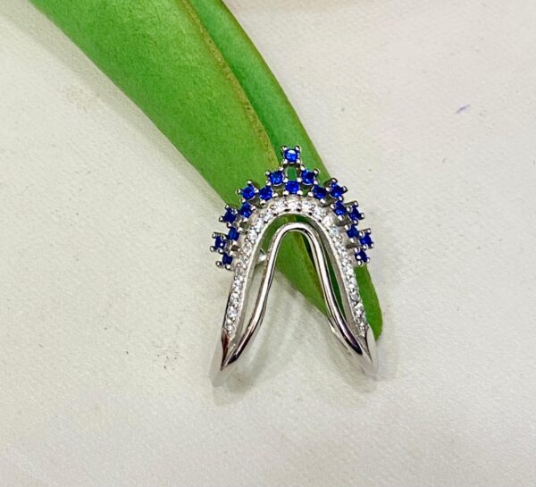 WhatsApp Image 2025-12-12 at 11.57.49 AM Silver Blue Stone Crown Design Finger Ring
