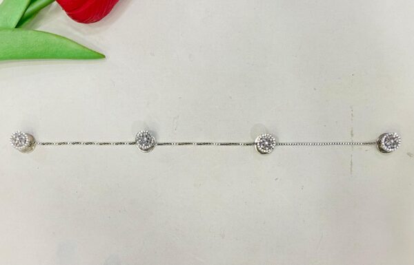 92.5 Pure Silver Circle Design Button (CN 9/52)