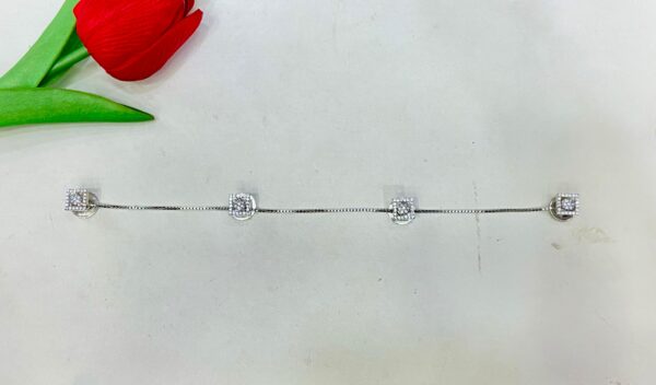 92.5 Pure Silver Square Design Button (CN 9/27)