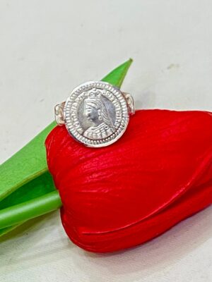 92.5 Silver Beautyful Gini Design Finger Ring (CN 4-41)