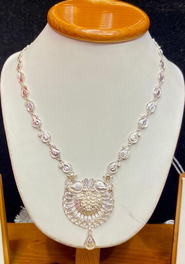 WhatsApp Image 2026-02-01 at 6.45.14 PM 92.5 Pure Silver Drop Shape Kolka Design Drop Shape Sitahar (CN 14-43)