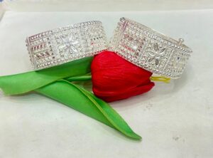 WhatsApp Image 2026-02-13 at 2.41.27 PM 92.5 Pure Silver Flower Design Chuur (Pair) (CN 52-72) (Pair)