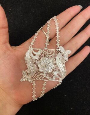 WhatsApp Image 2026-02-13 at 3.13.25 PM 92.5 Pure Silver Kolka Floral Design Mantashsa (CN 20)