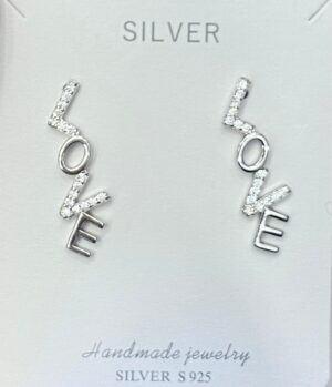 WhatsApp Image 2026-02-18 at 1.49.55 PM 92.5 Pure Silver Love Design Stone Butterfly Ear Tops