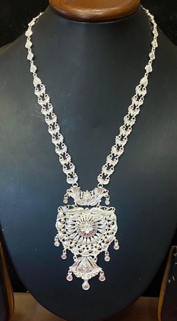 92.5 Pure Silver Stylish Kolka Design Sitahar (CN 24-28)