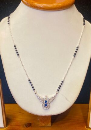 WhatsApp Image 2026-02-19 at 1.39.49 PM 92.5 Pure Silver Round Shape Drop Design Mangalsutra (CN 6-65)