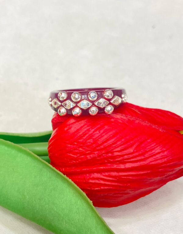 WhatsApp Image 2026-02-26 at 11.03.13 AM 92.5 Silver Coffee Brown Pola Finger Ring