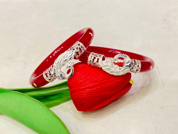 WhatsApp Image 2026-02-26 at 8.23.42 PM 92.5 Pure Silver Stylish Peacock Design Mukh Pola