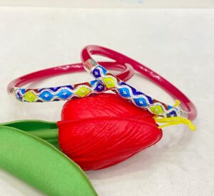 WhatsApp Image 2026-02-28 at 12.00.23 PM 92.5 Pure Silver Minakari Kolka Design Red Mukh Pola (Single)