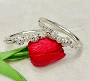 WhatsApp Image 2026-03-26 at 7.54.42 PM 92.5 Pure Silver Round Shape Khilen Monipuri Bala (CN 36-15)