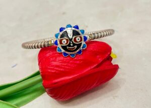 92.5 Pure Silver Jagonnath God Design 3 Dhatu Noya