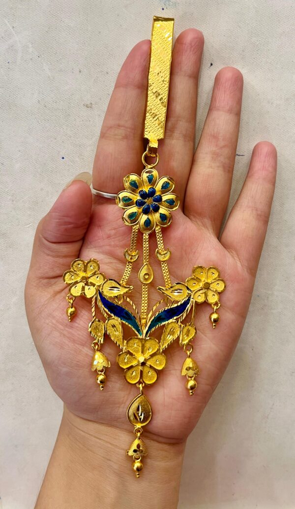 Flower Design Minakari Kamar Chabi