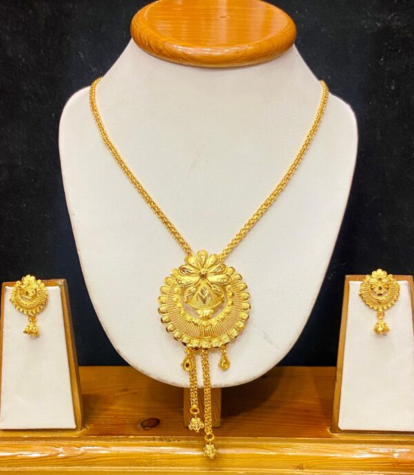 Flower Design Kolka Tie Set
