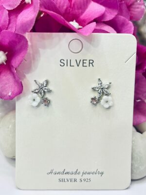 WhatsApp Image 2026-06-22 at 7.01.37 PM 92.5 Pure Silver Stylish Flower Eartops