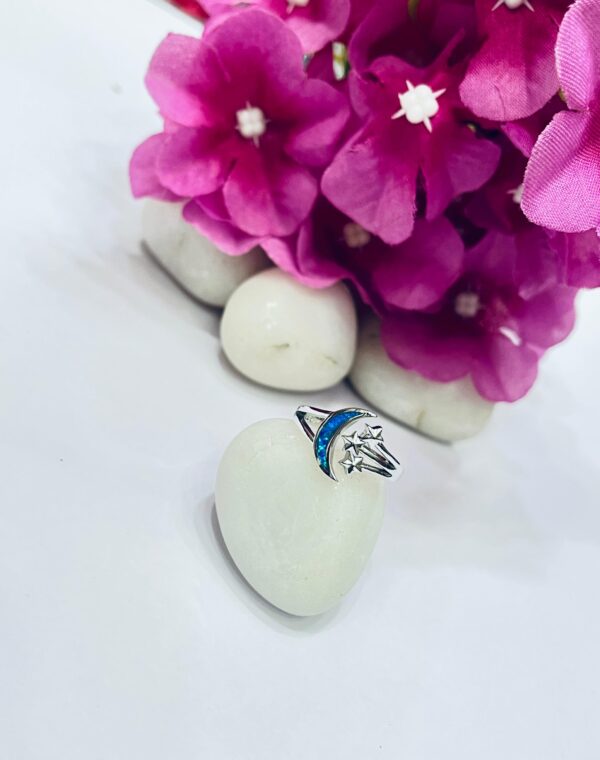 WhatsApp Image 2026-06-24 at 10.32.56 PM 92.5 Pure Silver Half Moon Opal Premium Finger Ring (Size-12)