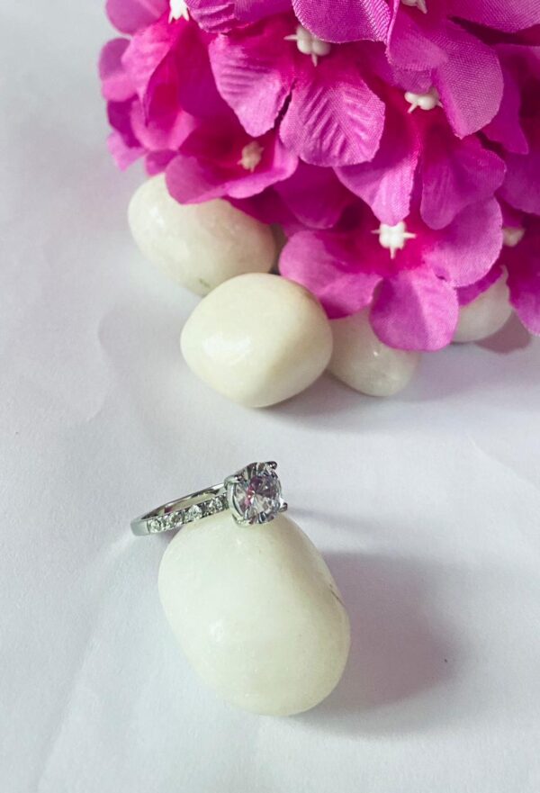 WhatsApp Image 2026-07-02 at 4.43.42 PM 92.5 Pure Silver Premium AD Fashin Solitaire Finger Ring (Size-13)