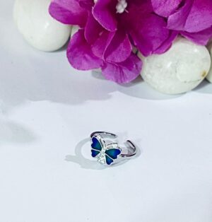 WhatsApp Image 2026-07-02 at 4.43.51 PM (1) 92.5 Pure Silver Butterfly Adjustable Finger Ring