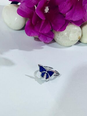 WhatsApp Image 2026-07-02 at 4.43.54 PM (1) 92.5 Pure Silver Butterfly Adjustable Finger Ring