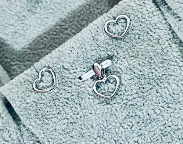 WhatsApp Image 2026-07-02 at 4.44.00 PM (2) 92.5 Pure Silver Premium Heart Shape Pendant With Eartops (Without Chain)