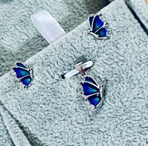 WhatsApp Image 2026-07-02 at 4.44.03 PM 92.5 Pure Silver Stylish Premium Blue Butterfly Pendant With Tops (Without Chain)
