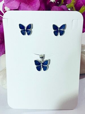 WhatsApp Image 2026-07-02 at 4.44.09 PM 92.5 Pure Silver Premium Blue Butterfly Pendant With Tops (Without Chain)