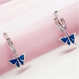 WhatsApp Image 2026-08-04 at 6.00.09 PM 92.5 Pure Silver Stylish Hanging Premium Butterfly Earrings