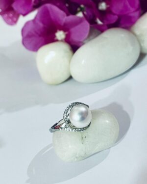 92.5 Pure Silver Premium Princes Finger Ring (Size-13)
