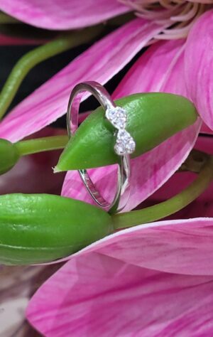 WhatsApp Image 2026-08-05 at 2.02.10 PM 92.5 Pure Silver Premium Bow Design Finger Ring (size-19)