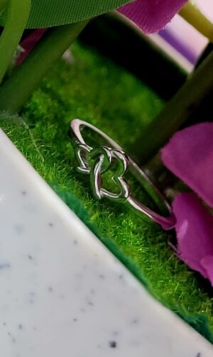 WhatsApp Image 2026-08-06 at 12.07.48 PM 92.5 Pure Silver Premium Double Heart Design Finger Ring (size-11)