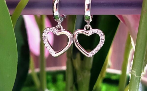 WhatsApp Image 2026-08-09 at 3.45.46 PM 92.5 Pure Silver Hanging Premium Heart Shape Earrings