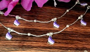 WhatsApp Image 2026-08-10 at 4.18.41 PM 92.5 Pure Silver Purple Heart Design Baby Payal