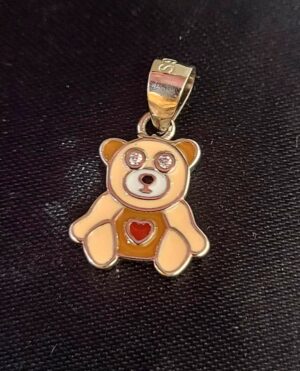 WhatsApp Image 2026-08-10 at 6.44.21 PM 92.5 Pure Silver Imported Teddy Baby Pendant