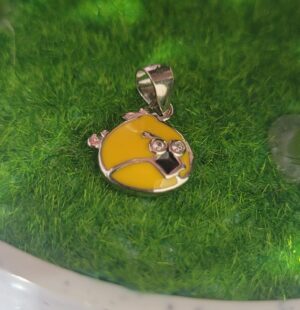 WhatsApp Image 2026-08-10 at 6.44.37 PM 92.5 Pure Silver Imported Angry Bird Baby Pendant