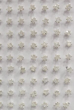 WhatsApp Image 2026-08-16 at 7.08.16 PM 92.5 Pure Silver Star Design White Ston NosePin